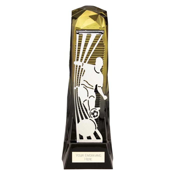 SHARD MALE FOOTBALL RESIN TROPHY - 23CM